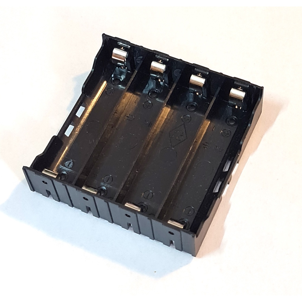 Khay pin 18650 loại thường. 4-3-2-1 slot