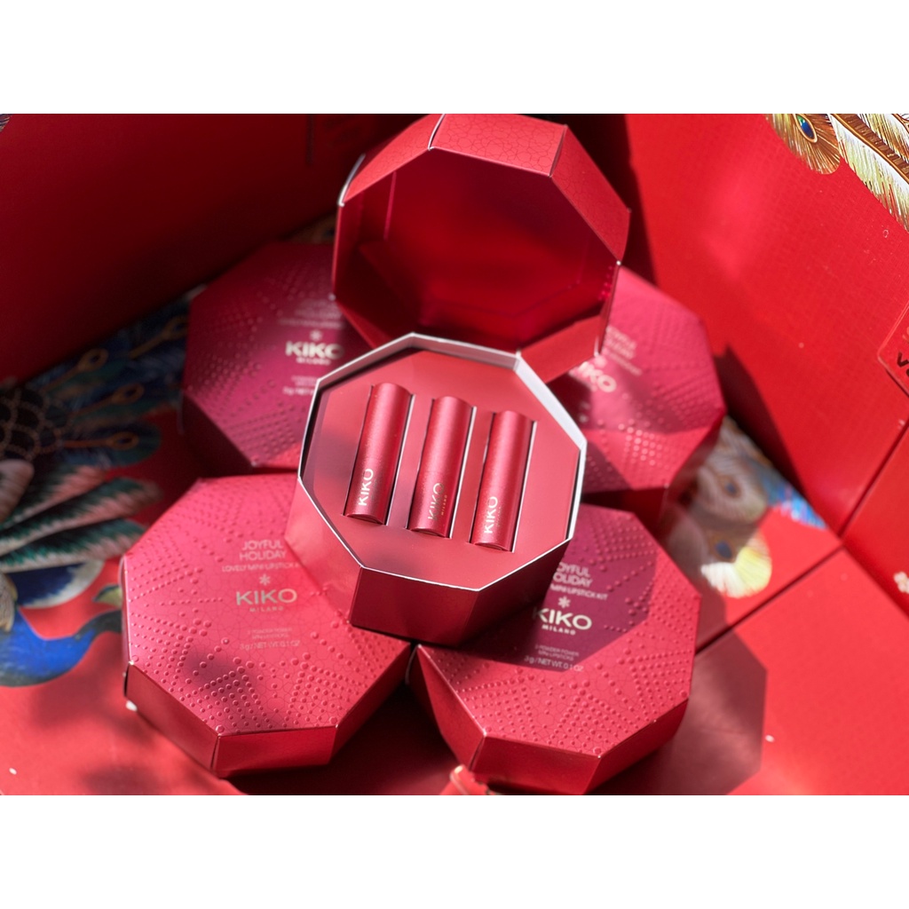 Set 3 son lì mini của Kiko