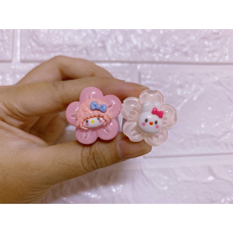 Keycap bông hoa nhỏ hoạt hình Cinamoroll Kuromi chỉ dành cho bàn phím cơ