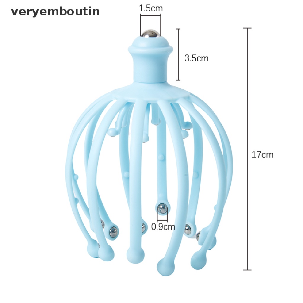 1 Đầu Massage Với 18 Ngón Tay Giúp Giảm Căng Thẳng