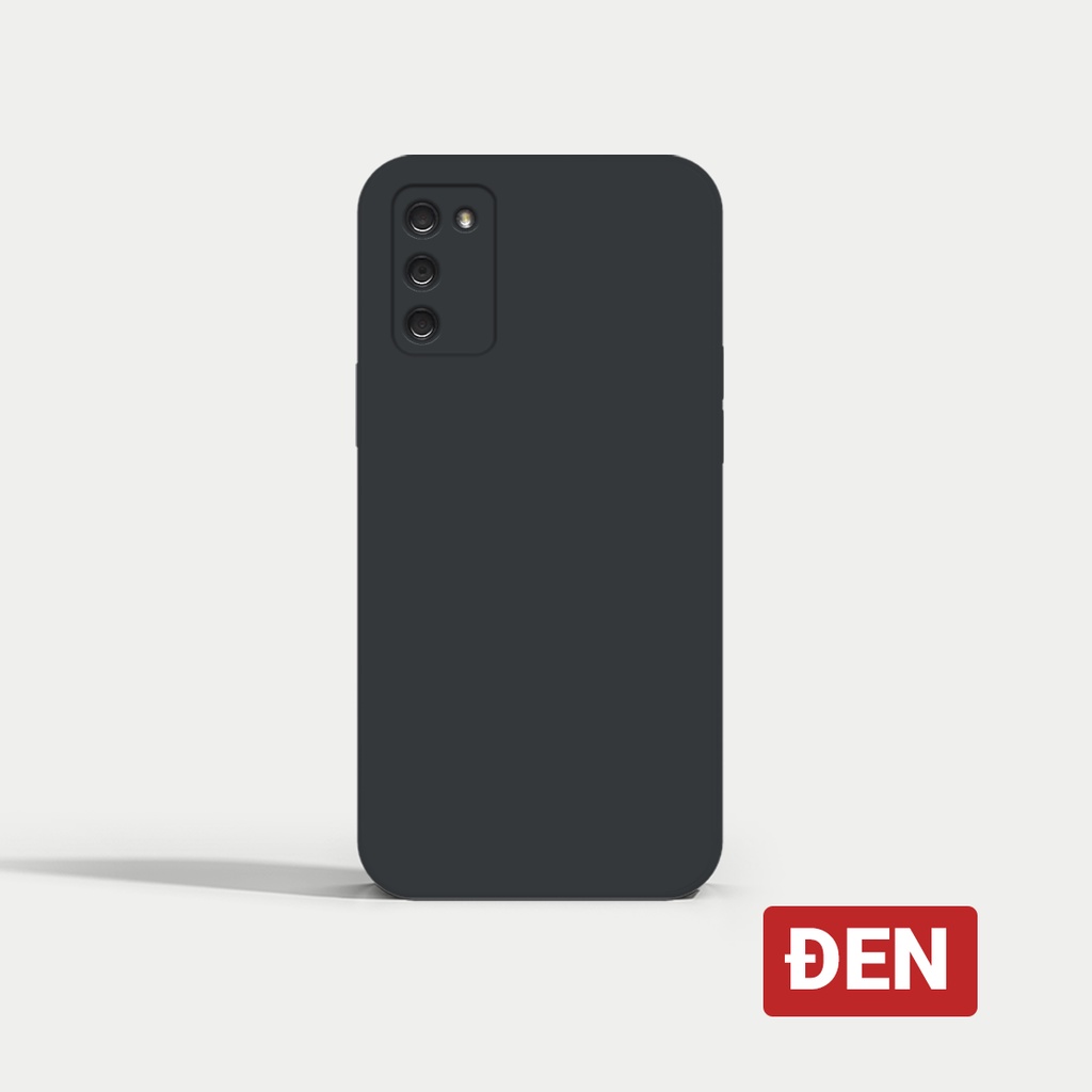 Ốp Samsung A03, A03s, A03 Core cạnh vuông Cowcase | Vỏ điện thoại SS galaxy bảo vệ camera toàn diện TRON