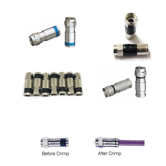 Giắc F5-RG6 loại nén dọc