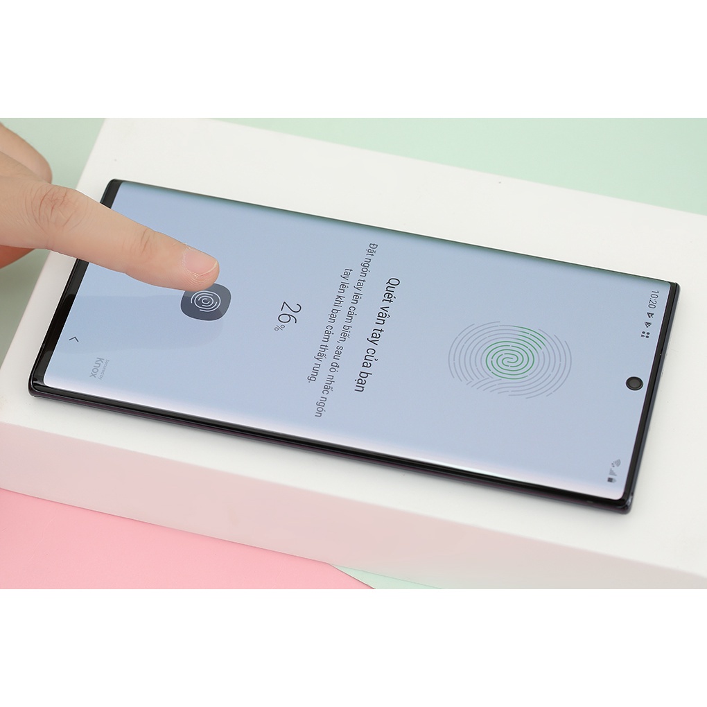 Điện thoại Samsung Galaxy Note 10+ hàng chính hãng, bộ nhớ 512GB, bảo hành 12 tháng, tặng phụ kiện