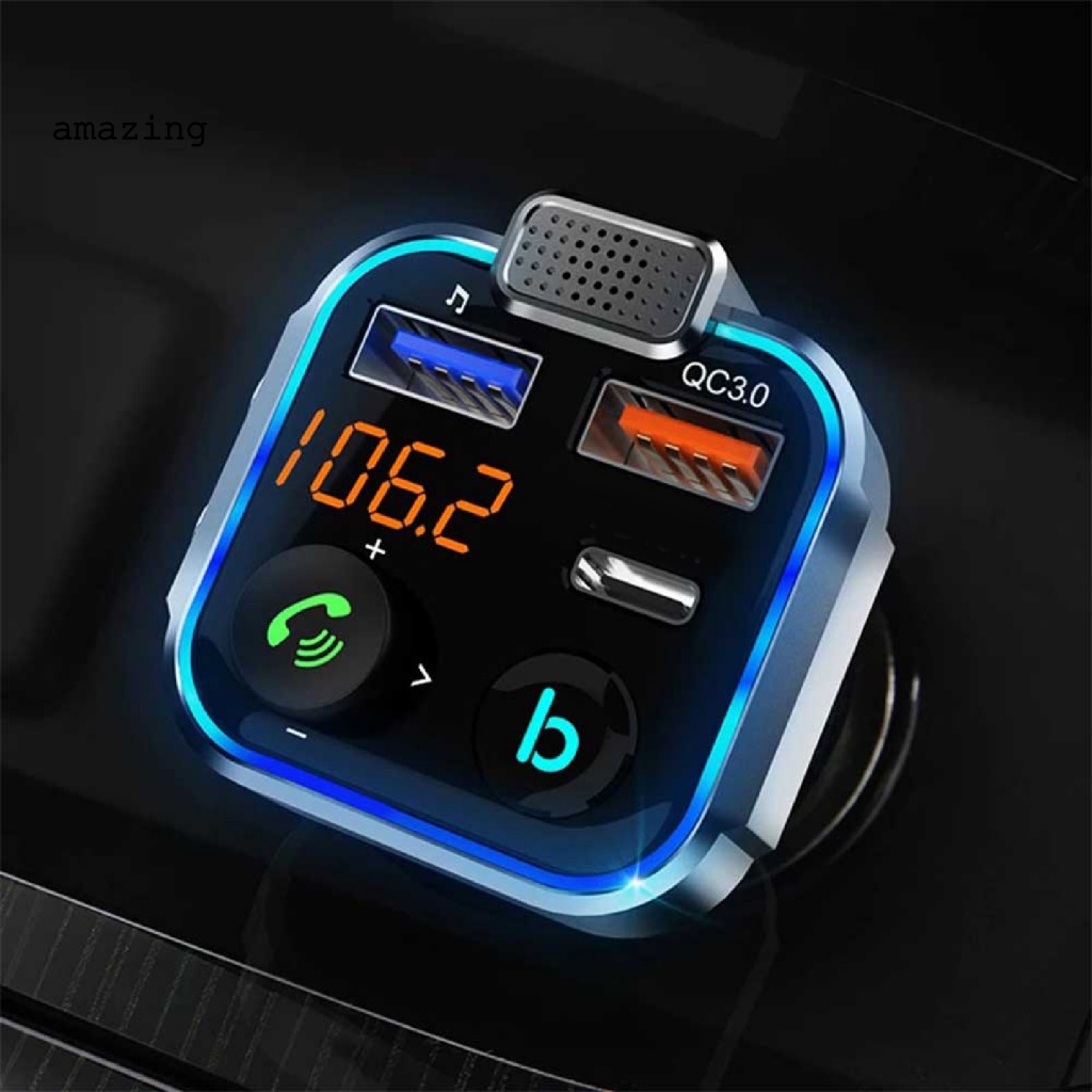 Máy Phát Nhạc BT23 FM Bluetooth 5.0 Thông Minh Có Thể Điều Chỉnh Cho Xe Hơi / Xe Tải