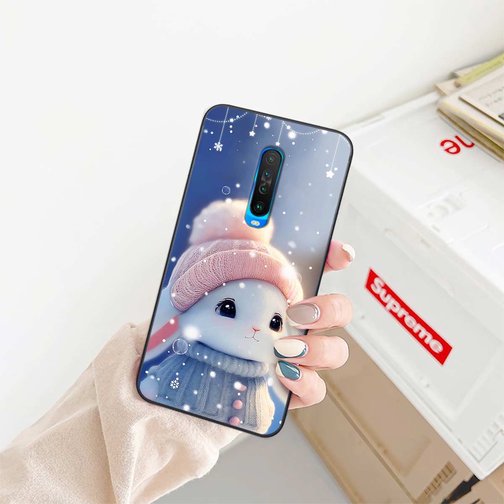 Ốp lưng Xiaomi Redmi K30 / Redmi K30 5G hình con vật 3D cute đáng yêu, dễ thương, ốp rẻ bền đẹp
