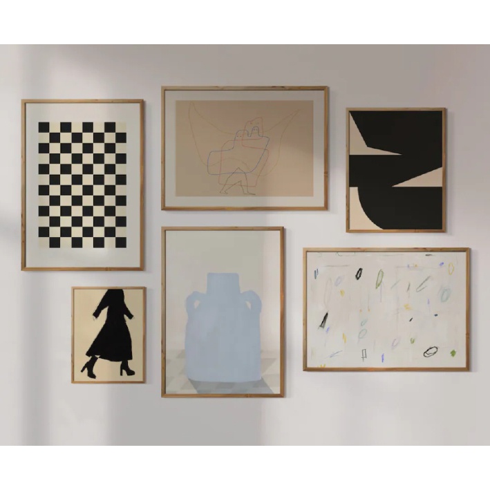 TRANH TREO TƯỜNG AESTHETIC MINIMALISM ĐƠN GIẢN 55