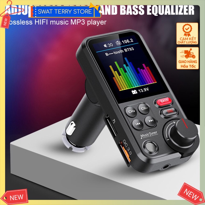 Máy Nghe Nhạc Lossless MP3, Phát FM Ô tô Noise-Reduction Bass Car Audio | BigBuy360 - bigbuy360.vn