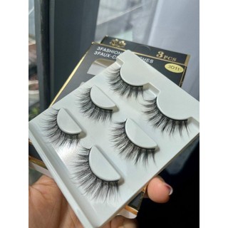Mi giả 3D (bộ 3 cặp) hộp đen
