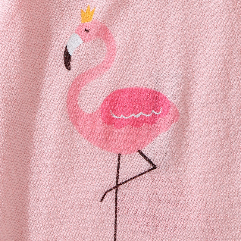 Bộ Đồ Ngủ Tay Ngắn Mỏng Thoáng Khí Phong Cách Mới Cho Bé Gái-KAD