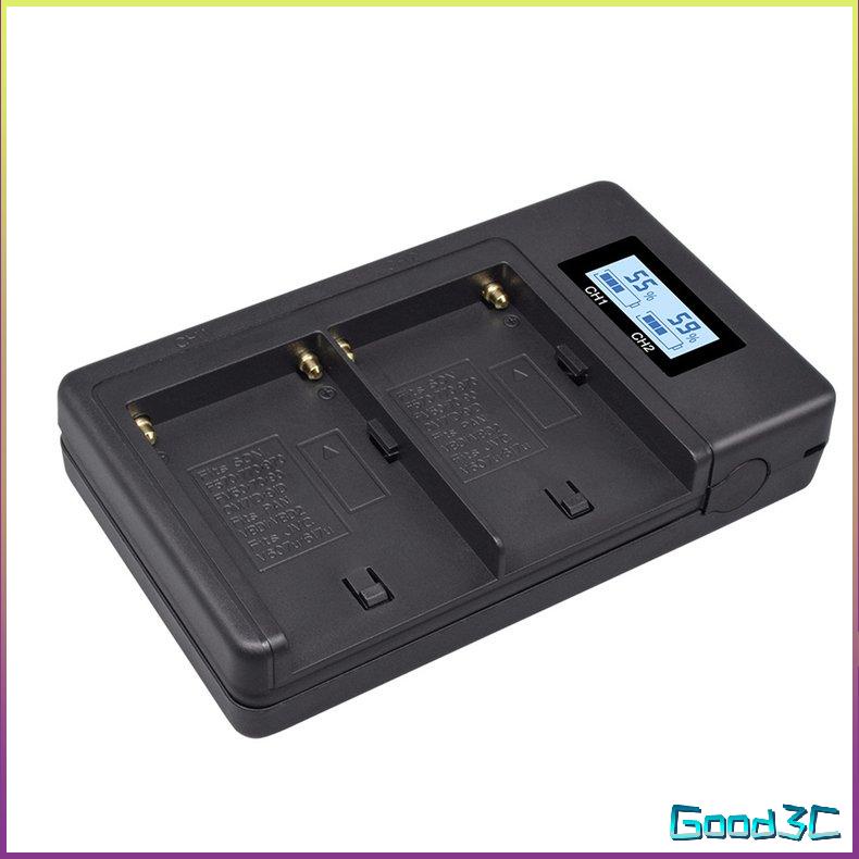 Bộ sạc màn hình USB Lcd Smart F970-C Pin máy ảnh 5V Sạc nhanh kép