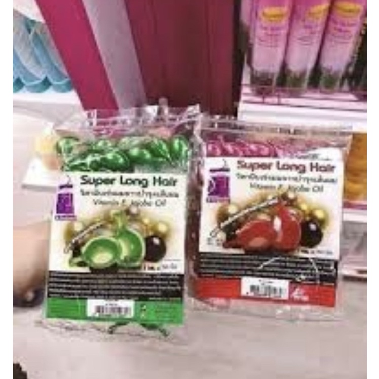 Viên Serum Dưỡng Tóc Nhanh Mọc và Mượt Super Long Hair Thái Lan Mọc Tóc Nhanh