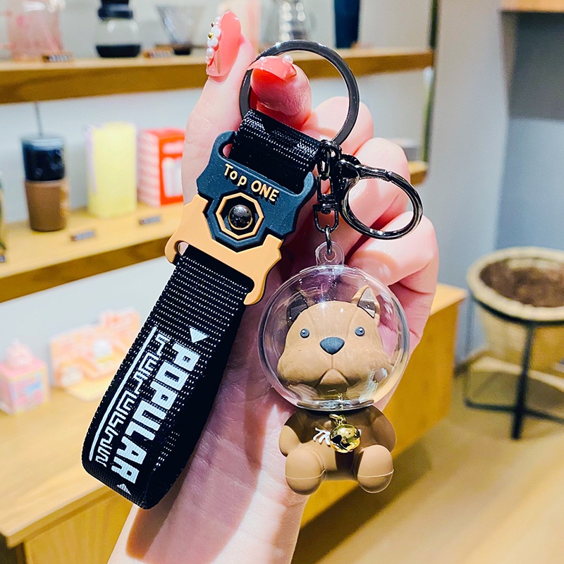 Coffeejoy Móc Khóa Xe Hơi / Balo Đi Học Hình Chú Chó Hoạt Hình Chiến Đấu Không Gian Sáng Tạo Làm Quà Tặng Tinh Tế