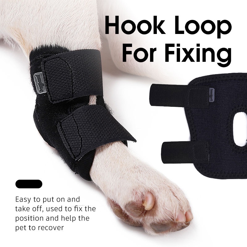 HamshMoc Đai Quấn Mềm Mại Bảo Vệ Vết Thương Chống Bong Gân Có Thể Điều Chỉnh Cho Thú Cưng