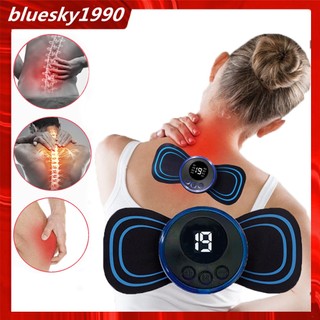 Miếng Massage Xung Điện Cổ Vai Gáy, Bắp Tay, Lưng Bằng Sung Điện đỡ đau Nhức Hiệu Qủa - Máy mat sa thân hình 9 Chế Độ