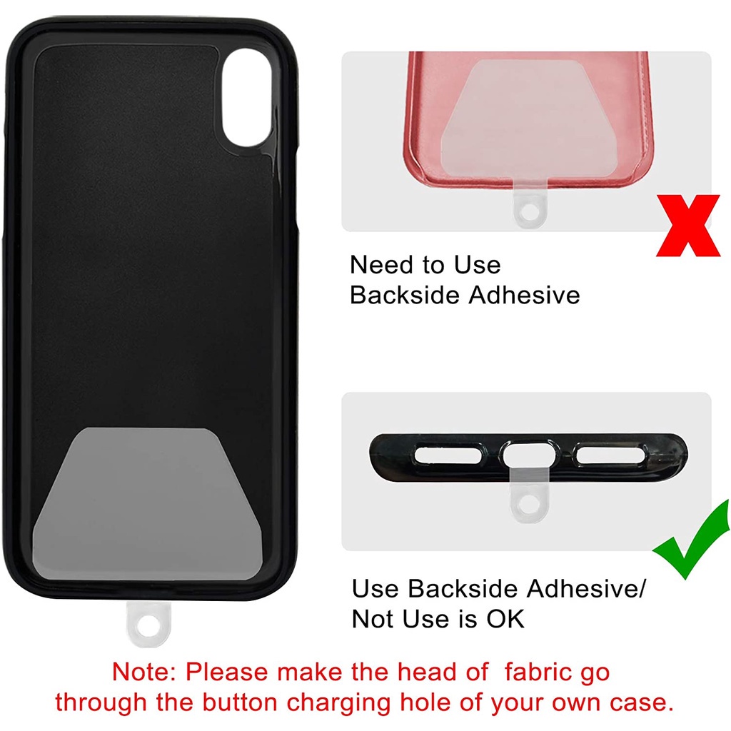 [Marvelous] Miếng Dán Vòng Kẹp Dây Cáp Kẹp Lỗ Thông Dụng Trong Suốt Linh Hoạt Cho Điện Thoại Di Động