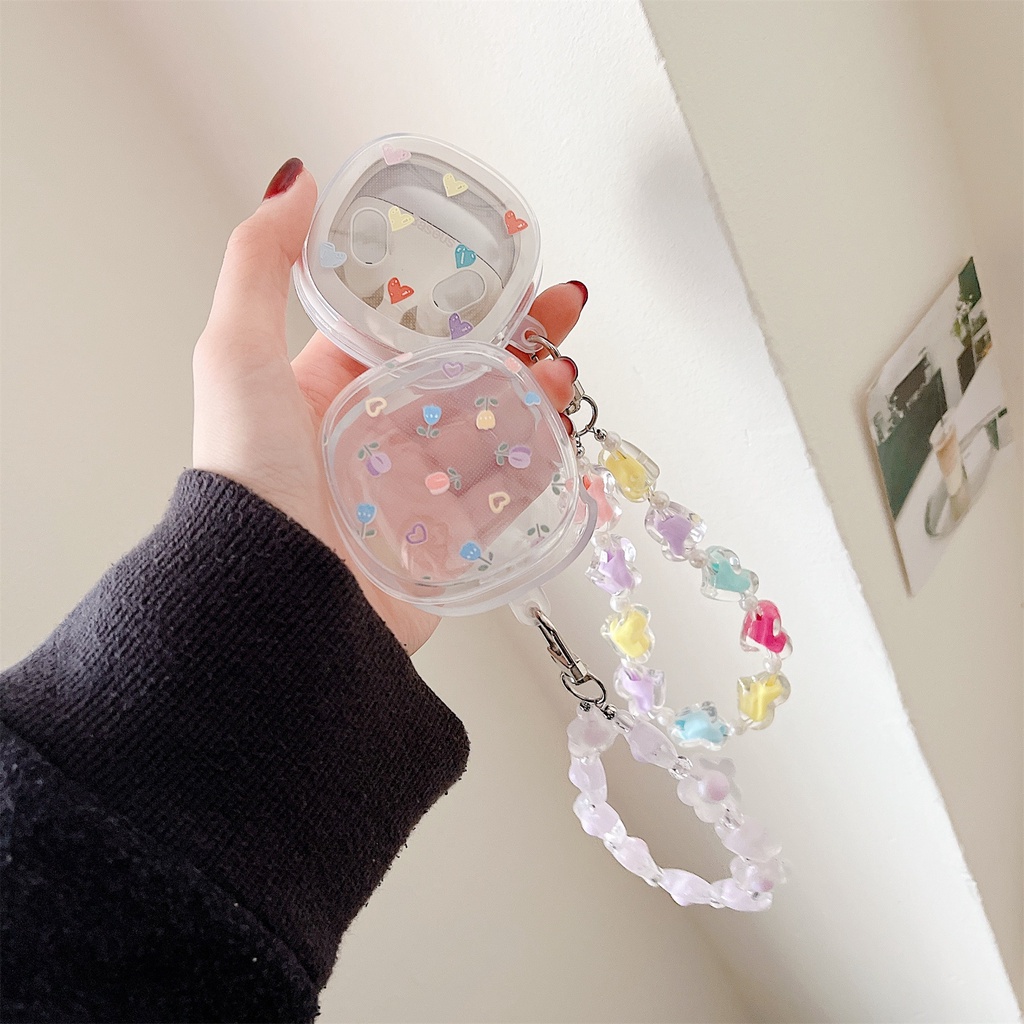 Vỏ Bảo Vệ Hộp Sạc Tai Nghe Baseus Bowie WM02 plus TWS WM02 + TPU + acrylic Chống Sốc