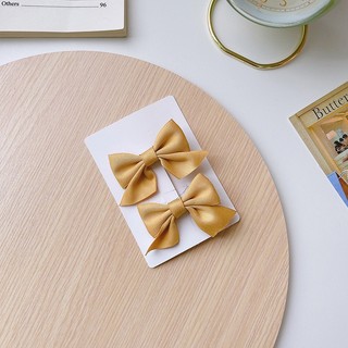 1 Cặp Kẹp Tóc Nơ Cho Bé Gái