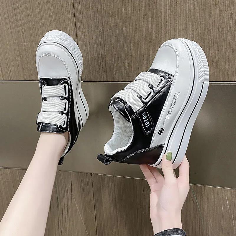 Giày Thể Thao Đế Dày Tăng Chiều Cao Phong Cách Mới Hợp Thời Trang Mùa Hè Cho Nữ