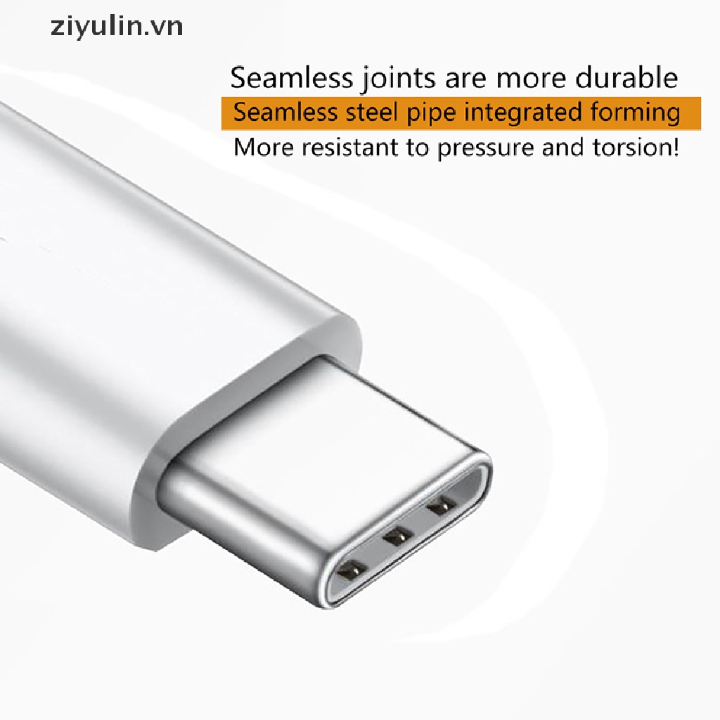 Dây Cáp Sạc Nhanh ziyulin Hai Đầu USB C Sang USB Type C 60W 100W PD