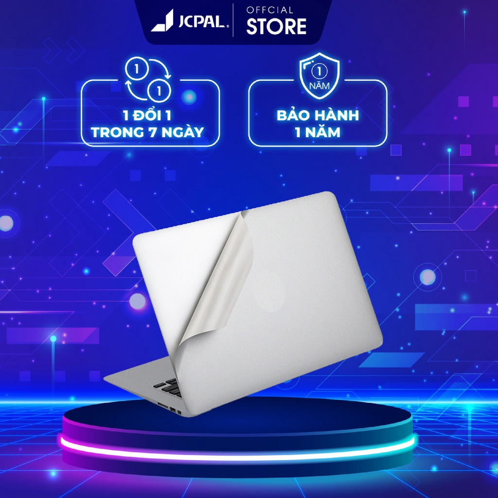 Bộ miếng dán Full JCPAL 5in1 Macbook Pro 2021 M1 - 14 inch | 16 inch chống trầy xước