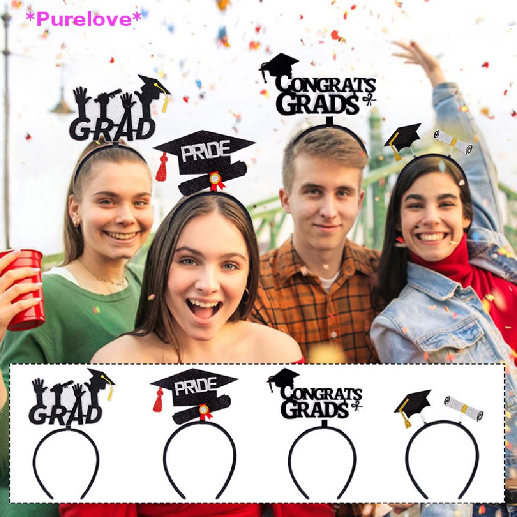 Băng Đô Cài Tóc Mini Hình Nón Tốt Nghiệp Xinh Xắn Mới