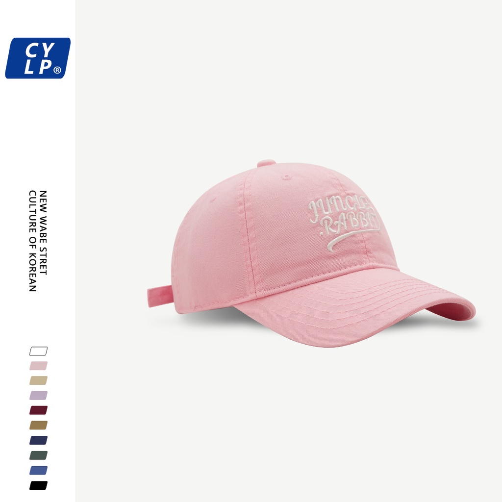 Mũ Lưỡi Trai Thêu Chữ Phong Cách Hàn Quốc Thời Trang Cho Cặp Đôi