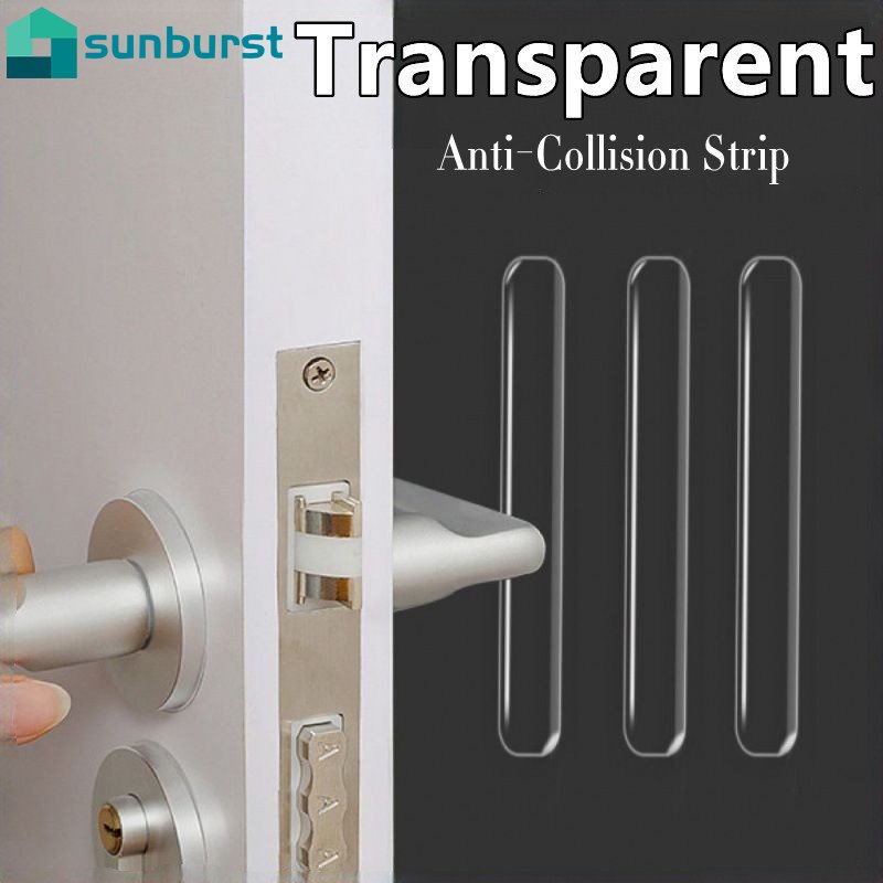 Miếng Dán Cửa Tủ Lạnh / Ghế Ngồi / Bàn / Ghế Tự Dính Bằng Silica Gel Mềm Trong Suốt Chống Va Chạm Bảo Vệ An Toàn Cho Bé