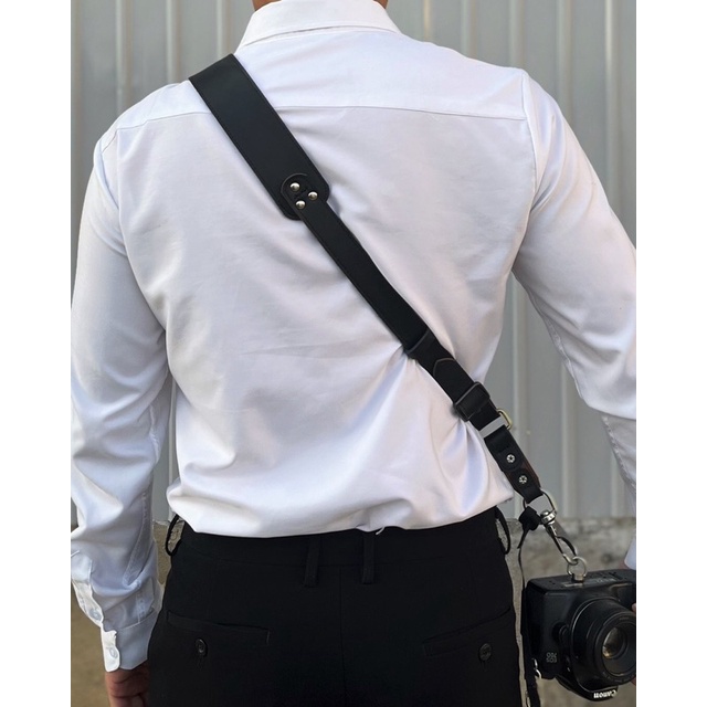 Dây Đeo Máy Ảnh Thao Tác Nhanh - Da Bò Nhập Khẩu