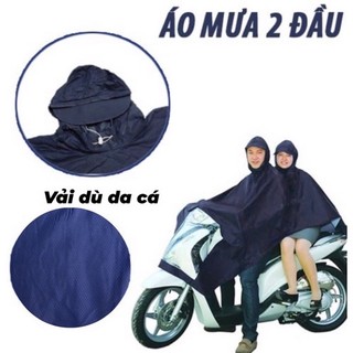 Áo mưa đôi cánh dơi vải dù da cá