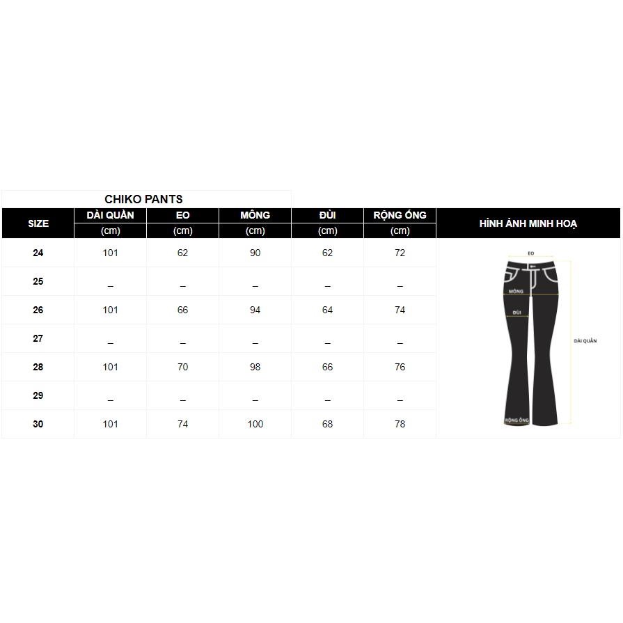 Quần Dài Chiko Pants