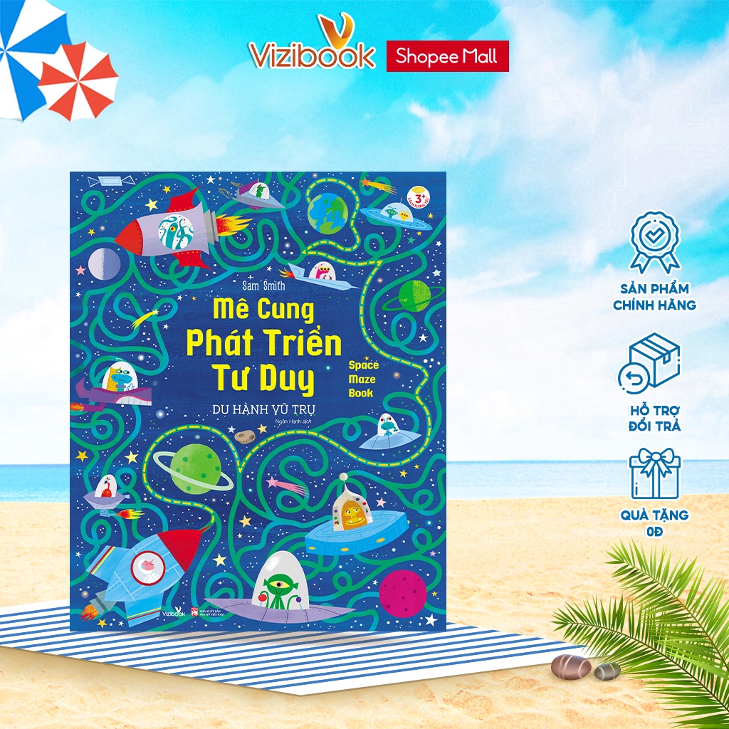 Sách Mê Cung Phát Triển Tư Duy - Du Hành Vũ Trụ - Sách Khổ Lớn