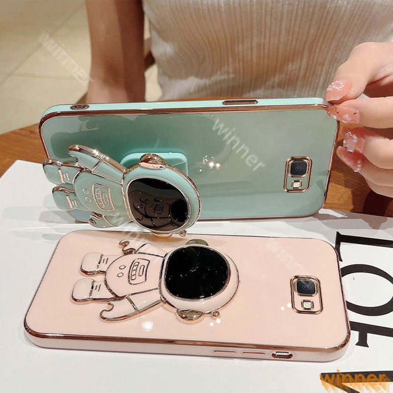 Dấu ngoặc Ốp Lưng Samsung J7 Prime J7 on7 2016 J4 plus J4 Prime 2018 Ốp Điện Thoại In Hình Phi Hành Gia Cho 31AYHY