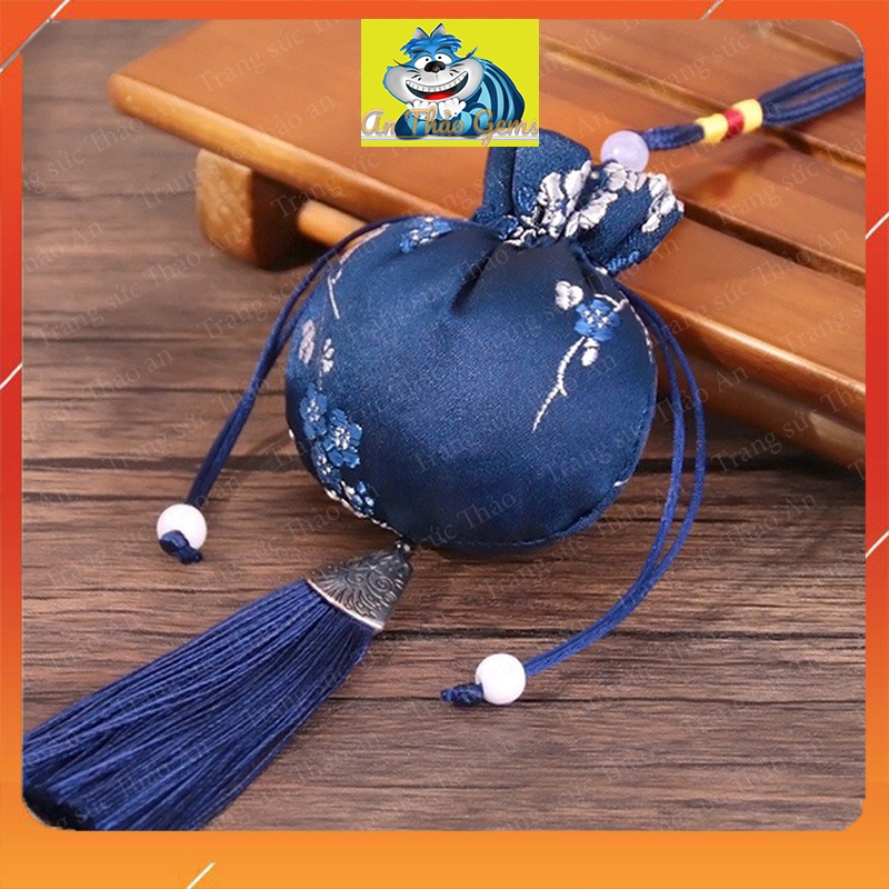 Túi Gấm Thêu Hoa Cao Cấp Nhiều Màu Sắc - Túi Gấm Lụa Trang Trí