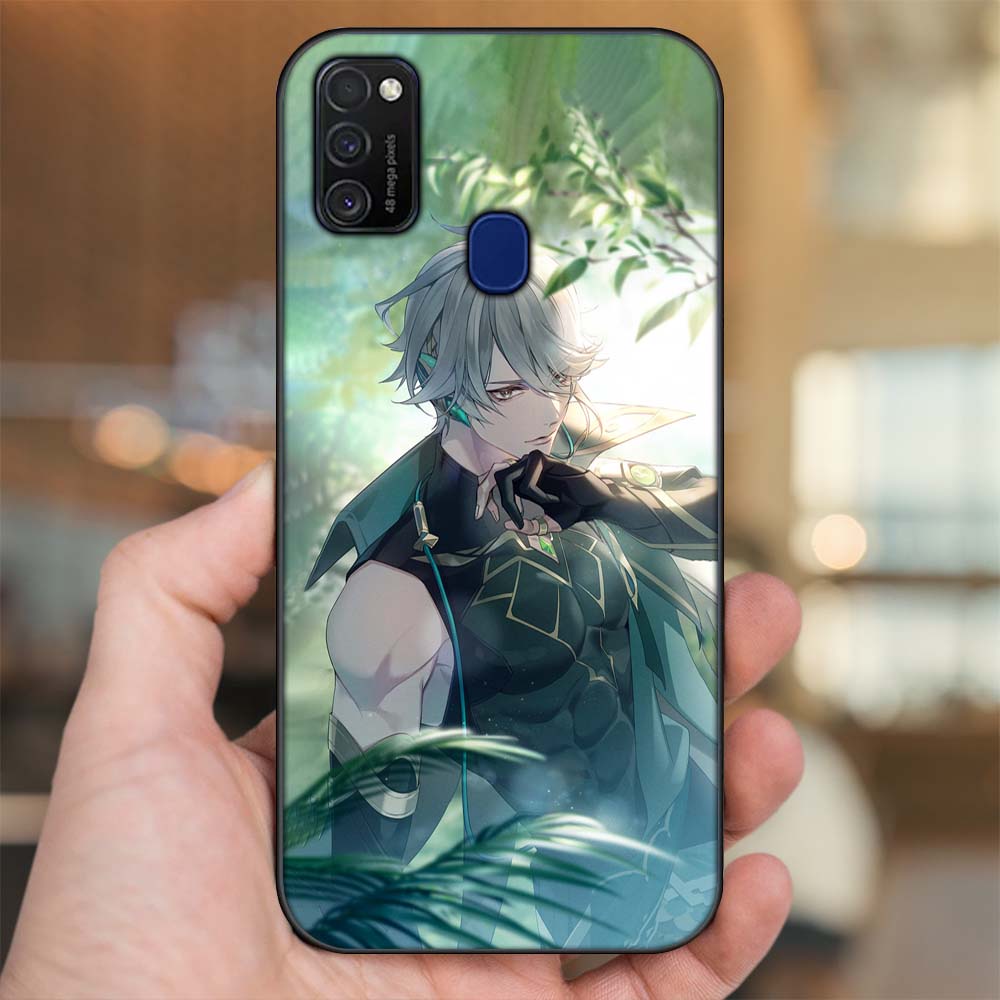 Ốp lưng Samsung M21, M30S viền đen in hình Alhaitham Genshin Impact