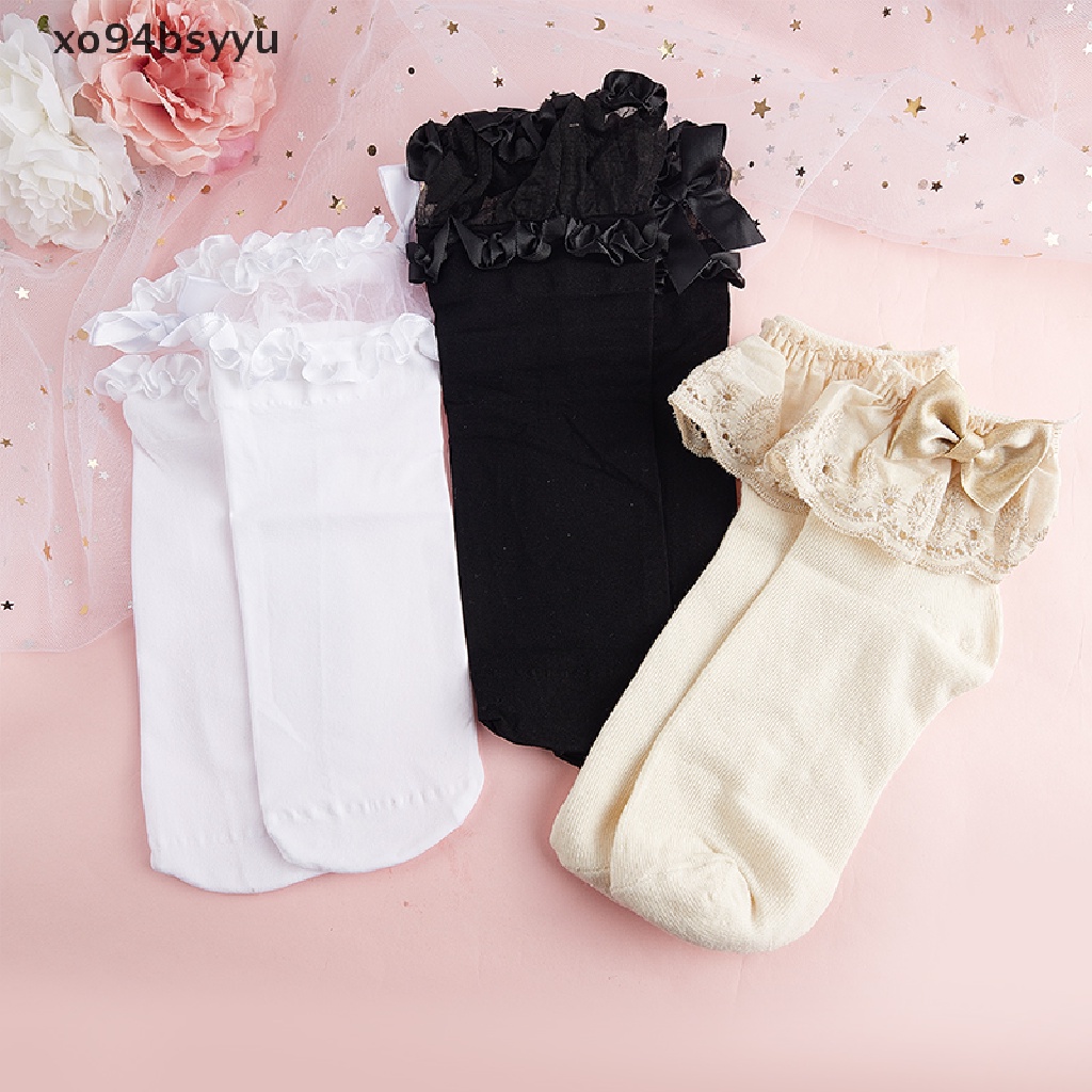 Vớ Công Chúa Phối Ren Phong Cách Lolita Nhật Bản Đáng Yêu xo94bsyyu