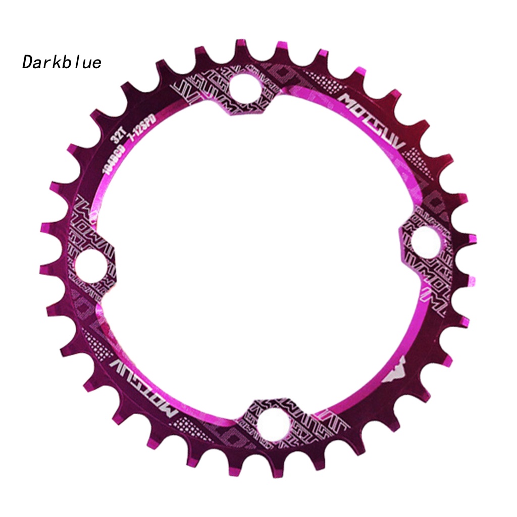 Đĩa Xích Đơn / Tròn / Oval 104BCD 32T 34T 36T 38T Cho Xe Đạp