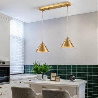 Đèn thả hình nón hiện đại TH 762, tặng kèm bóng led tiết kiệm điện, Đèn thả bàn ăn, đèn decor shop
