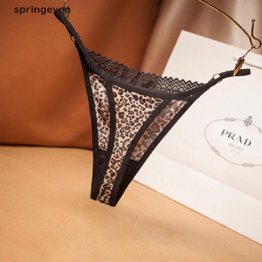 Quần Lót Lưới Họa Tiết Da Báo Quyến Rũ Cho Nữ