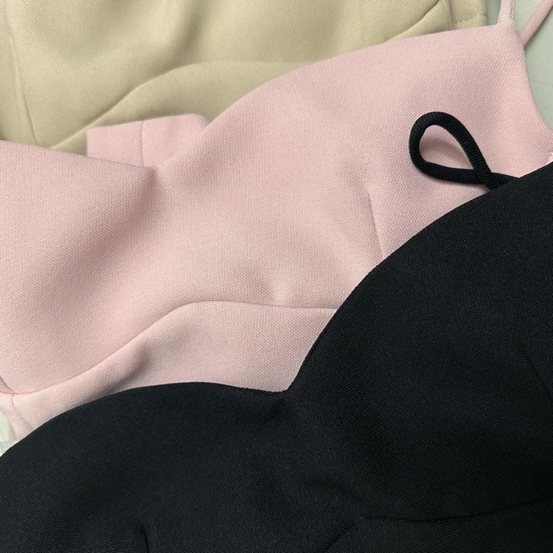 DAM HAI DÂY CÚP NGỰC CHIẾT EO GIGINA DRESS