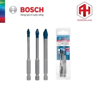 Bosch bộ 3 mũi khoan gạch cứng hex-9 2608900595