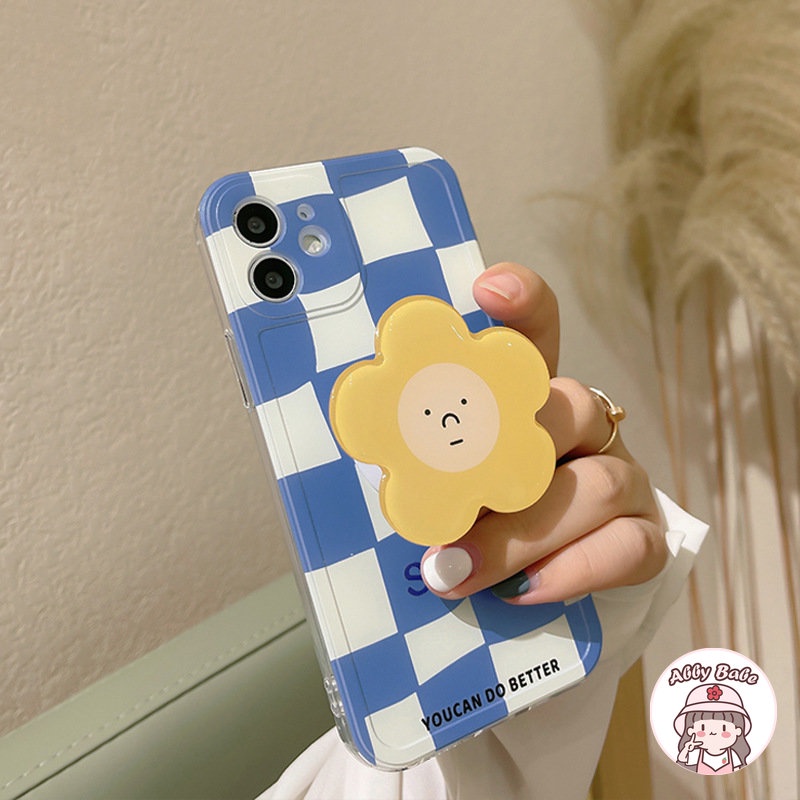 Ốp Điện Thoại TPU Mềm Mỏng Chống Mồ Hôi Phối Màu Tương Phản Có Giá Đỡ Cho IPhone 14 Pro Max 13 12 11 Pro Max