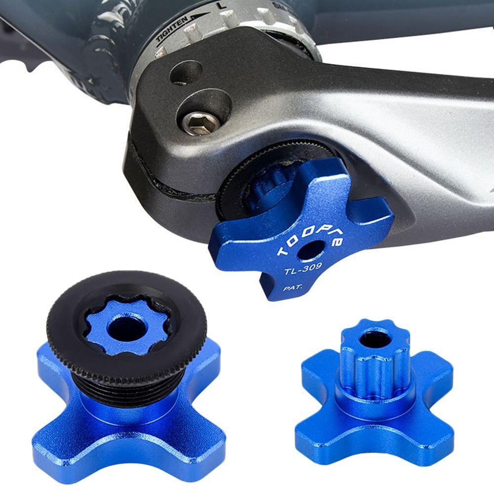 MUVAKO Vỏ Bọc Trục Đĩa Xe Đạp Bằng Hợp Kim Nhôm Điều Chỉnh Được