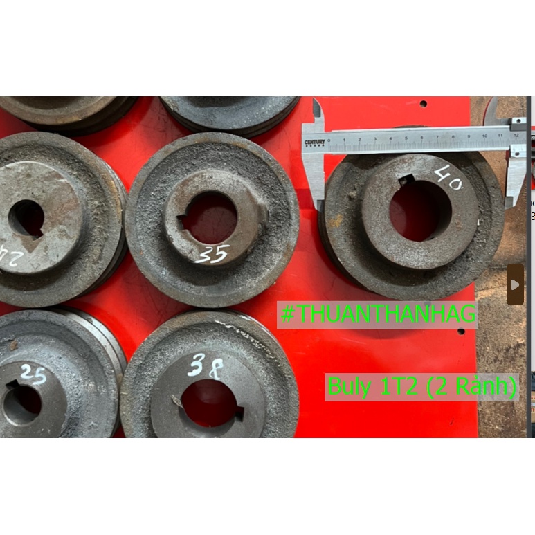 Buly Gang, Puly kéo tải, Buli giảm tốc 60cm, 80cm, 100cm, 120cm