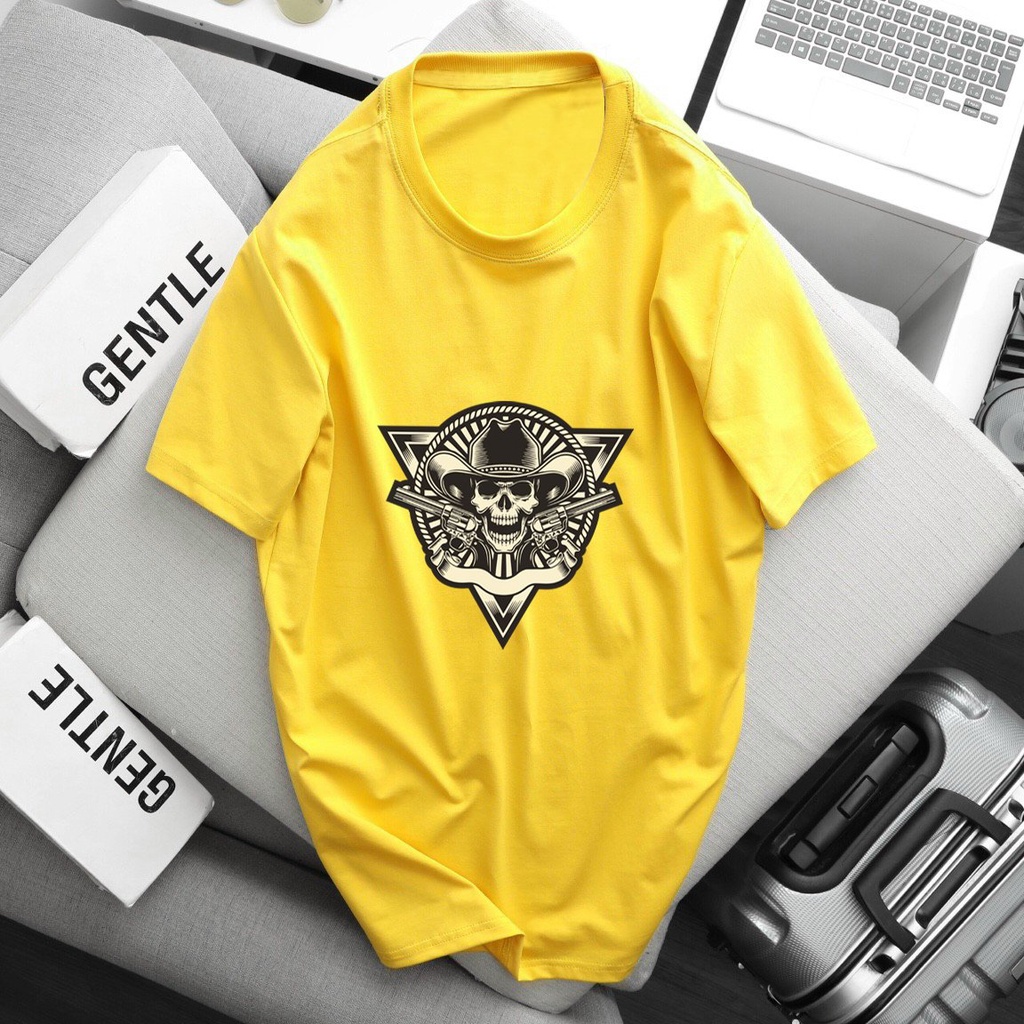 Áo thun unisex basic in hình Gangplank siêu ngầu phom rộng tay cộc dành cho nam nữ mã CZ56