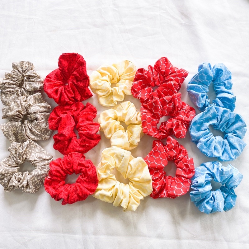 Dây buộc tóc cột tóc vải nữ scrunchies thô mềm