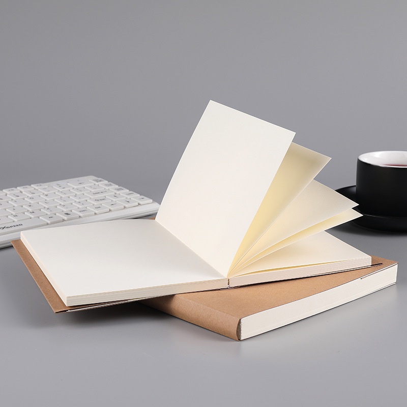 NB27 Sổ tay ghi chú giấy bìa trơn phong cách vintage