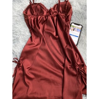 váy ngủ lụa