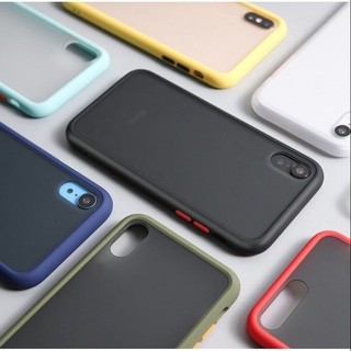 Ốp điện thoại mặt nhám chống sốc chống bấm vân tay cho For IPhone 11 Pro X XS Max Xr 6 6s 7 8 Plus SE 2020