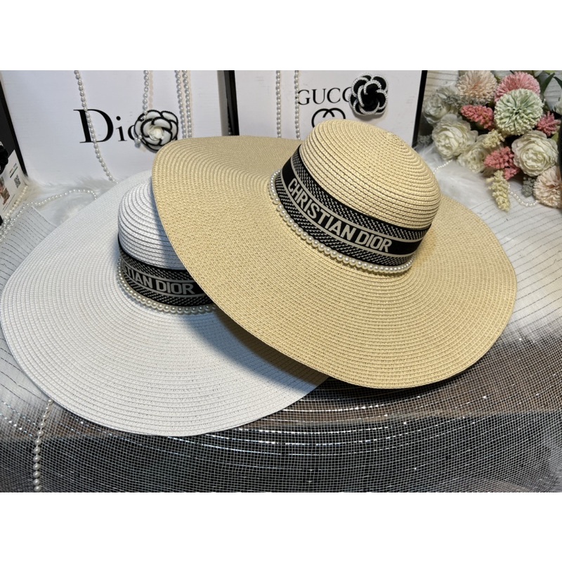 Mũ Cói thời trang đi biển Vành Rộng Mũ đẹp sang trọng