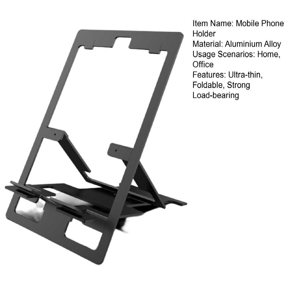 Giá đỡ điện thoại/ máy tính bảng LENOVO bằng hợp kim nhôm siêu mỏng chống rơi tiết kiệm không gian